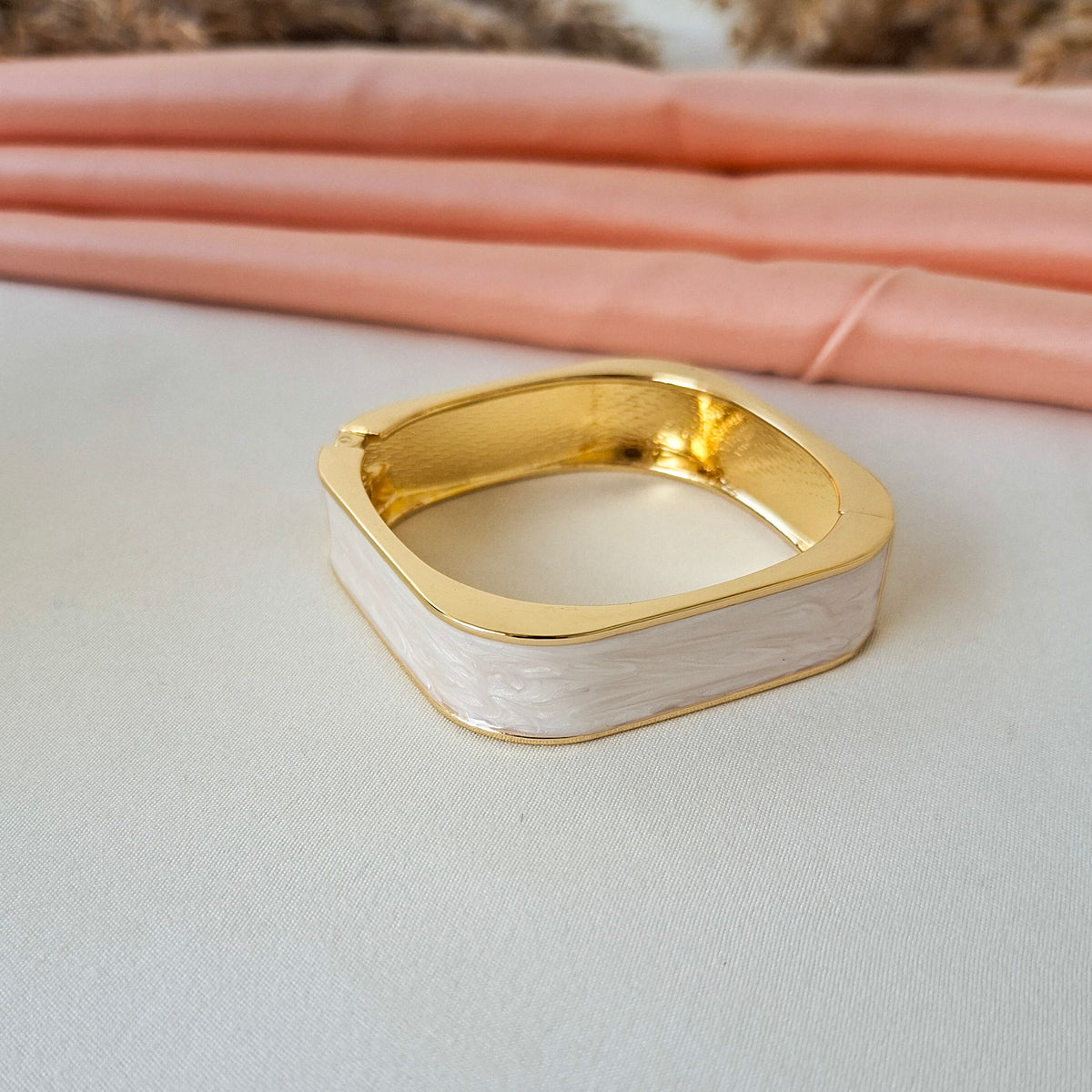 Ivory Edge Bangle