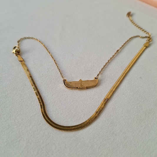 Pharaonic Winged Anklet