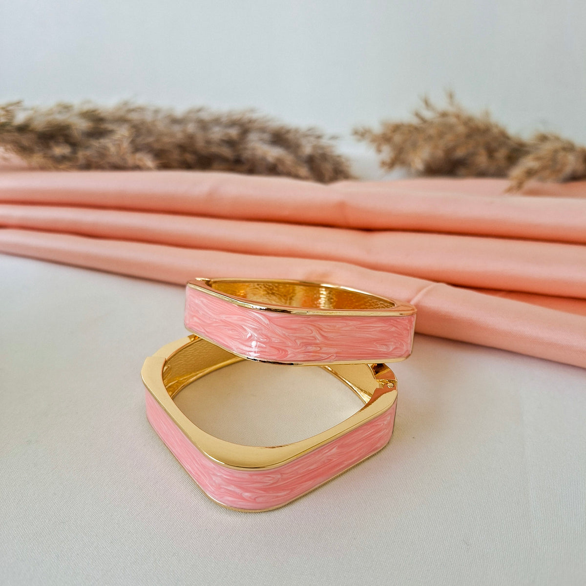 Blush Edge Bangle
