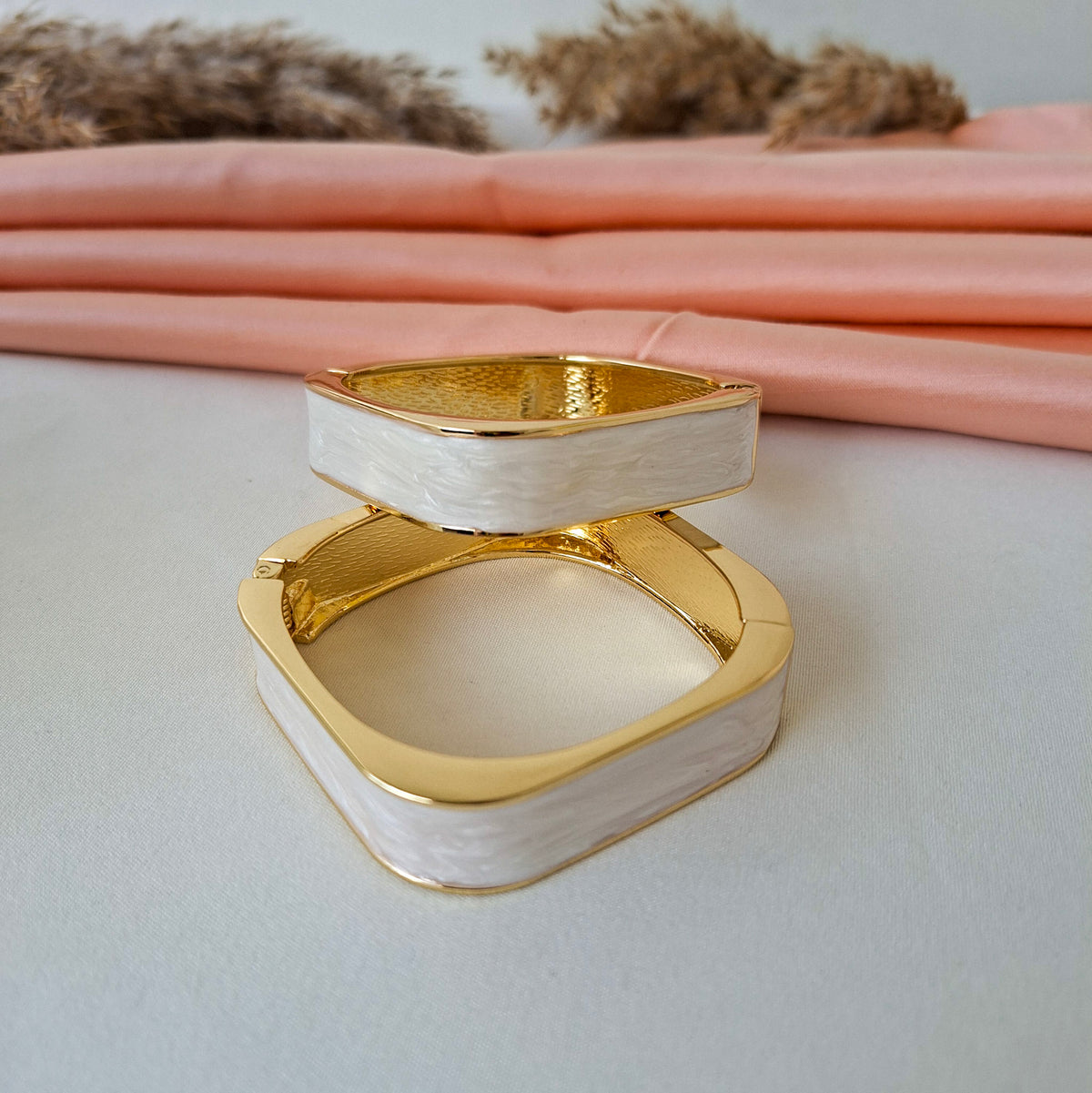 Ivory Edge Bangle