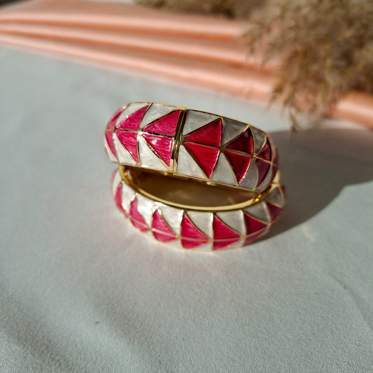 Ruby Mosaic Bangle