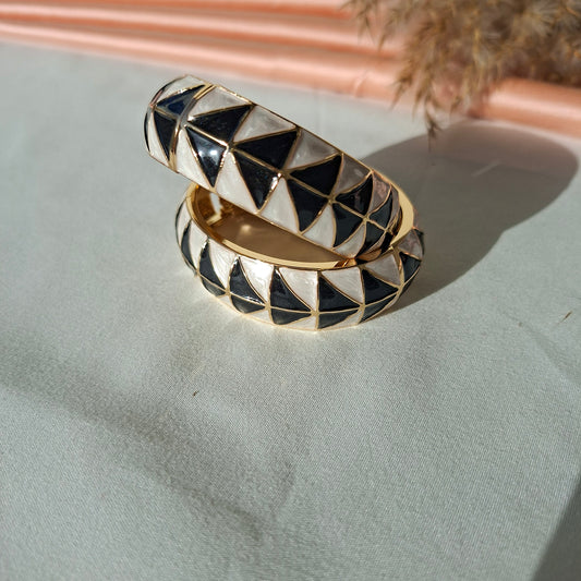 Noir Mosaic Bangle