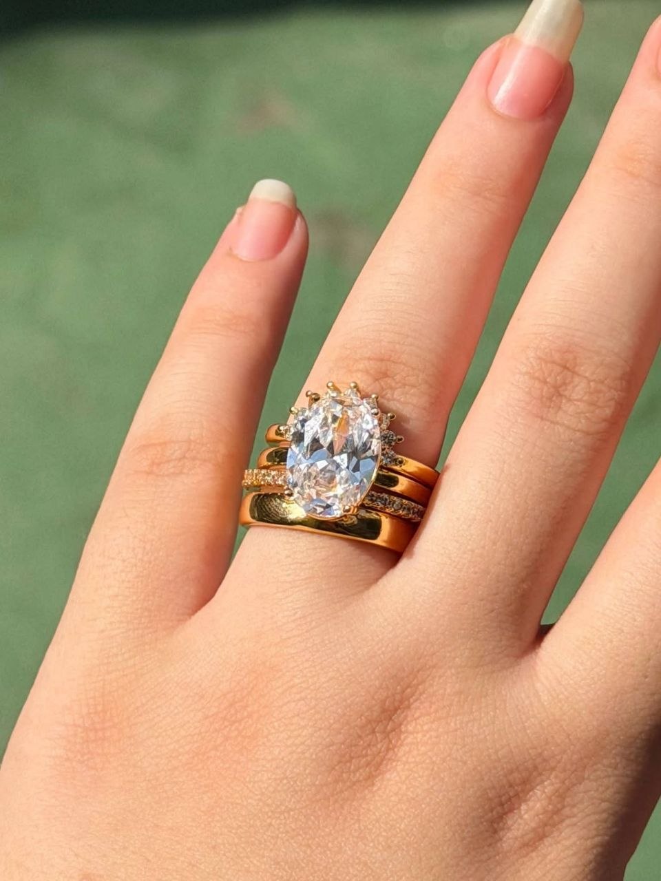 Royal Oval Stack Rings